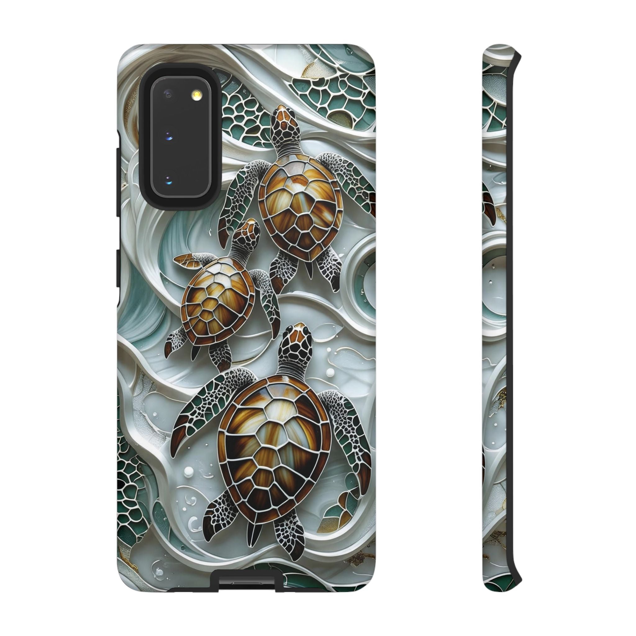 Sea Turtle Samsung Galaxy Case — Ocean Waves Protective Cover
