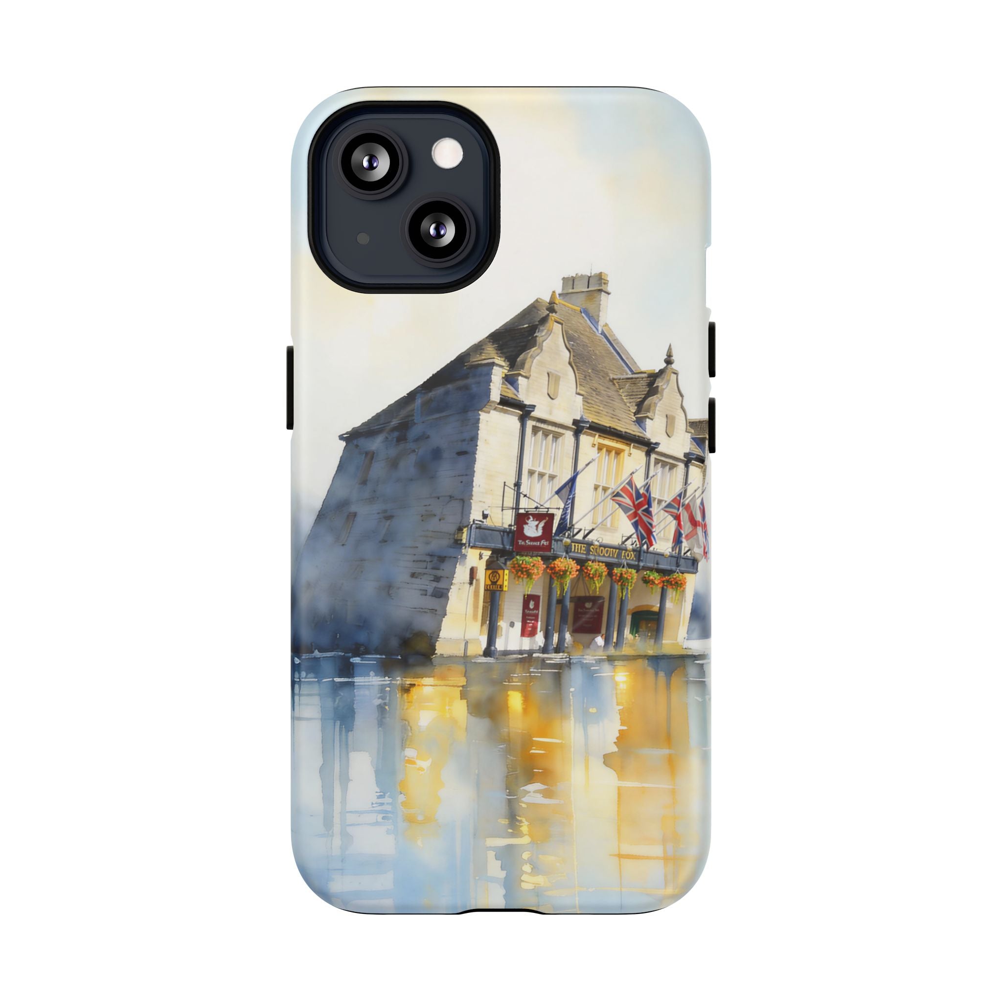 English Village Hotel Aesthetic MagSafe iPhone Case