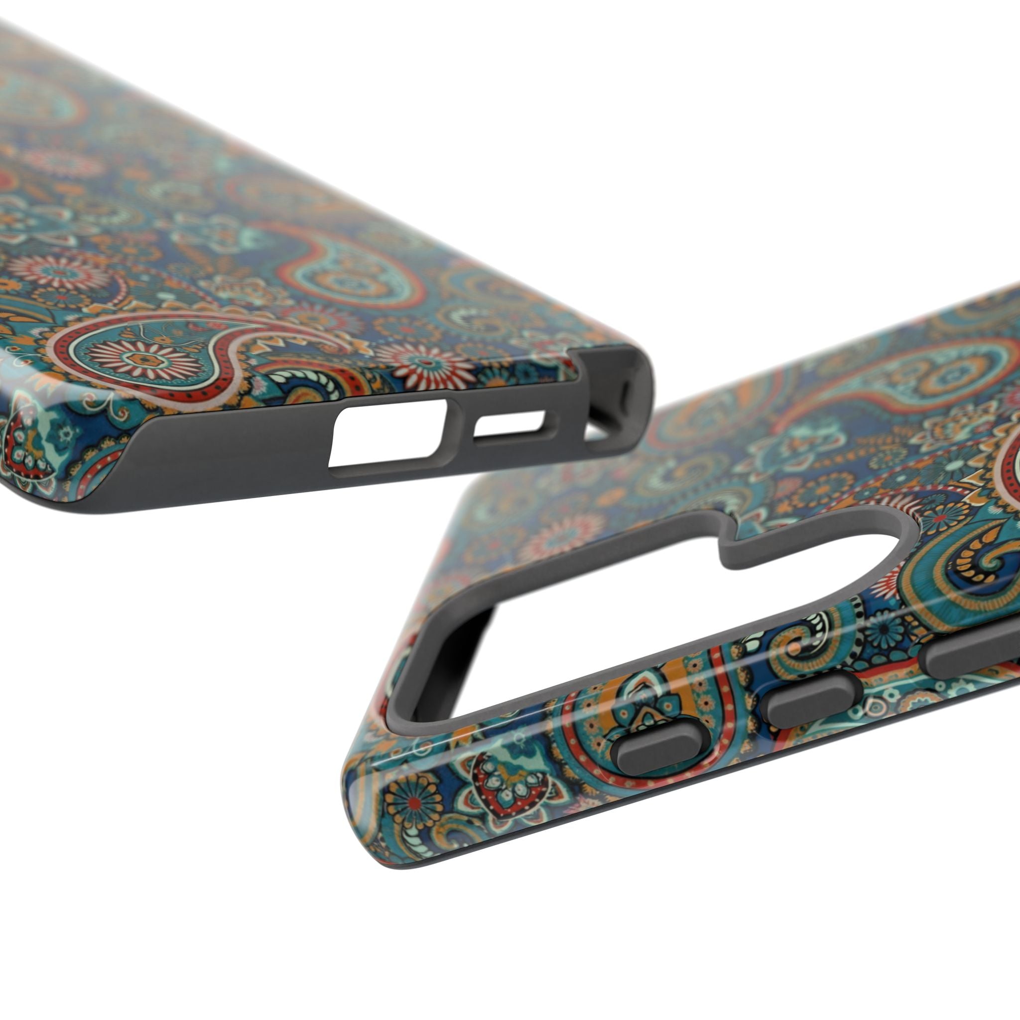 Batik Vibrant Paisley Protective Tough Samsung Galaxy Case