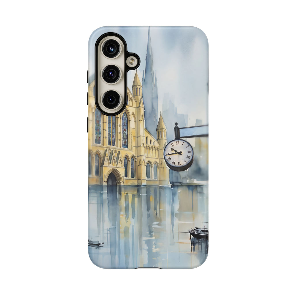 Custodia per telefono Samsung Galaxy York Rotary Clock Heritage