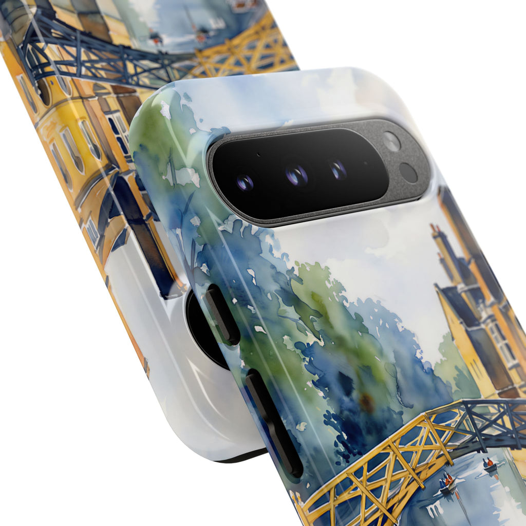 British Heritage Google Pixel Phone Case | Cambridge Mathematical Bridge