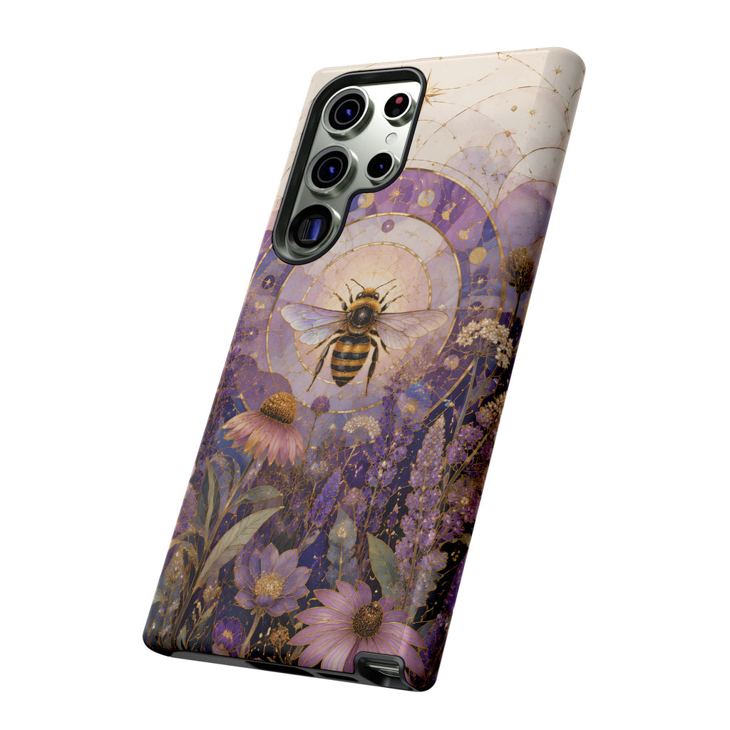 Honey Bee Samsung Galaxy Phone Case | Botanical Bee Phone Case