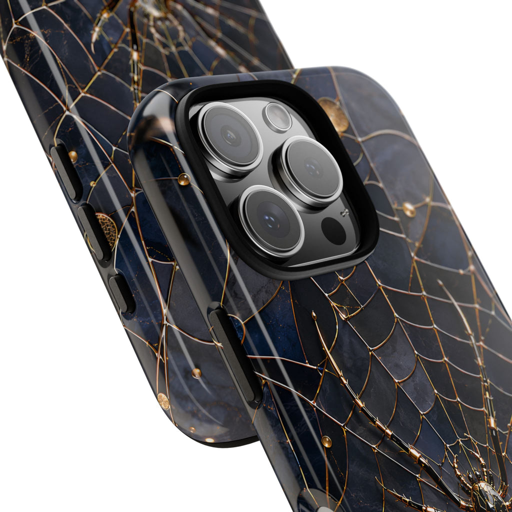 Gothic Spiderweb iPhone Case | Dark Academia Cover