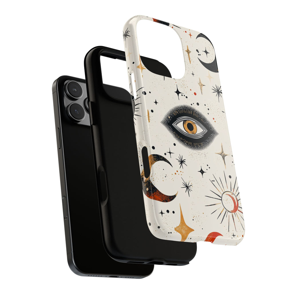 Mystic Eye iPhone Case | Celestial Moon & Star