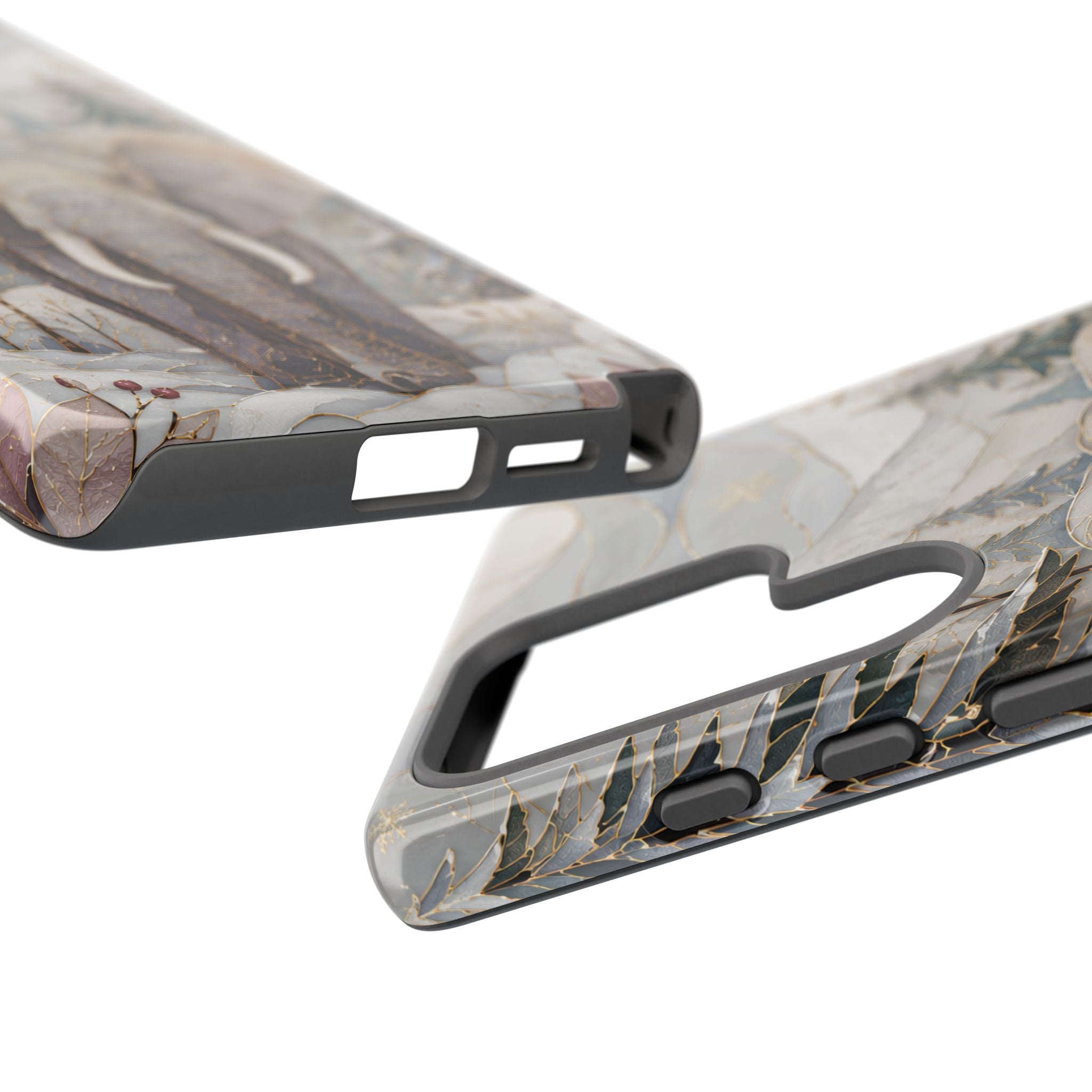 Elephant Samsung Galaxy Phone Case | Winter Forest Phone Case