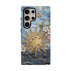 Stained Glass Floral Sun & Sea Tough Samsung Galaxy Case