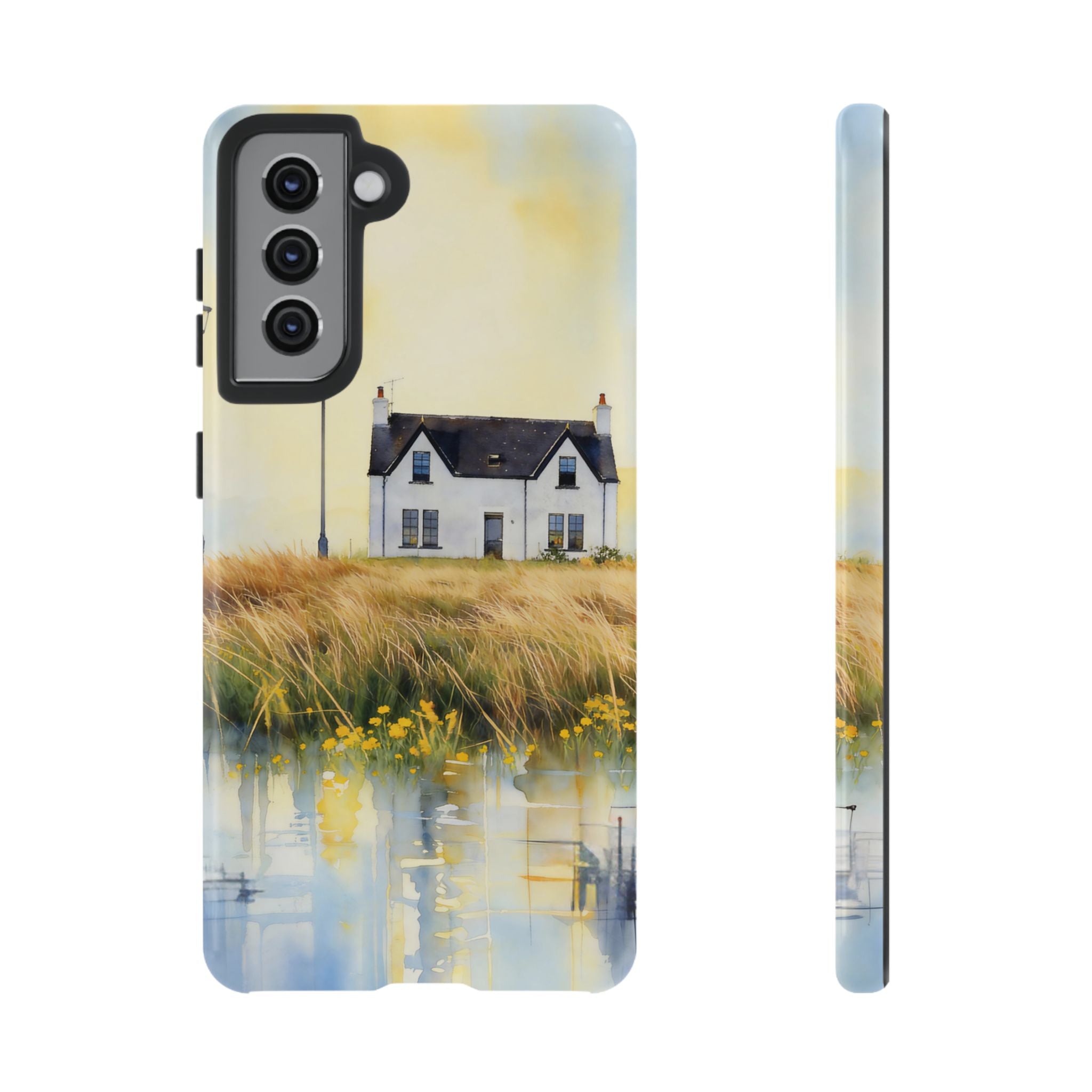 Scottish Highlands Samsung Galaxy Phone Case | Isle of Skye Hill Cottage
