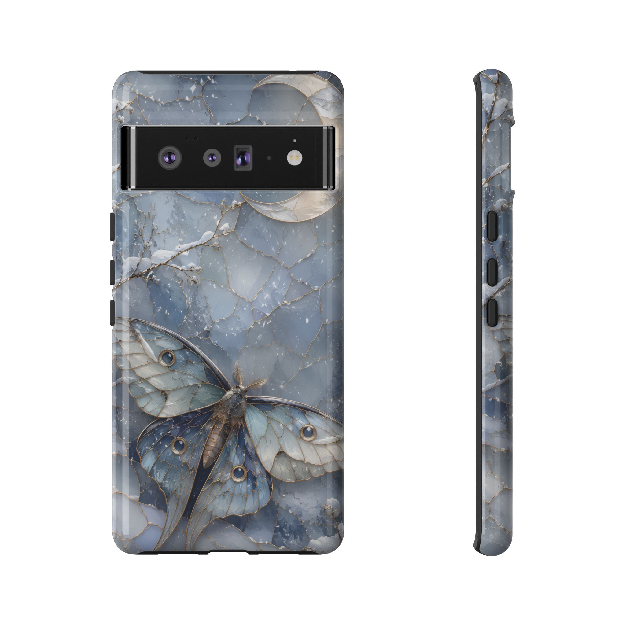 Copy of Copy of Luna Moth Phone Case, Celestial Butterfly iPhone Case, Moonlit Nature Cover, Cottagecore Protective Case Gift