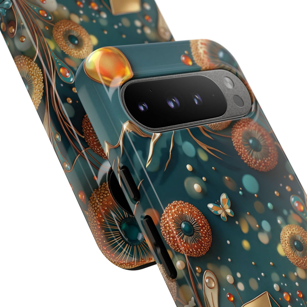 Whimsical Night Village Google Pixel Case