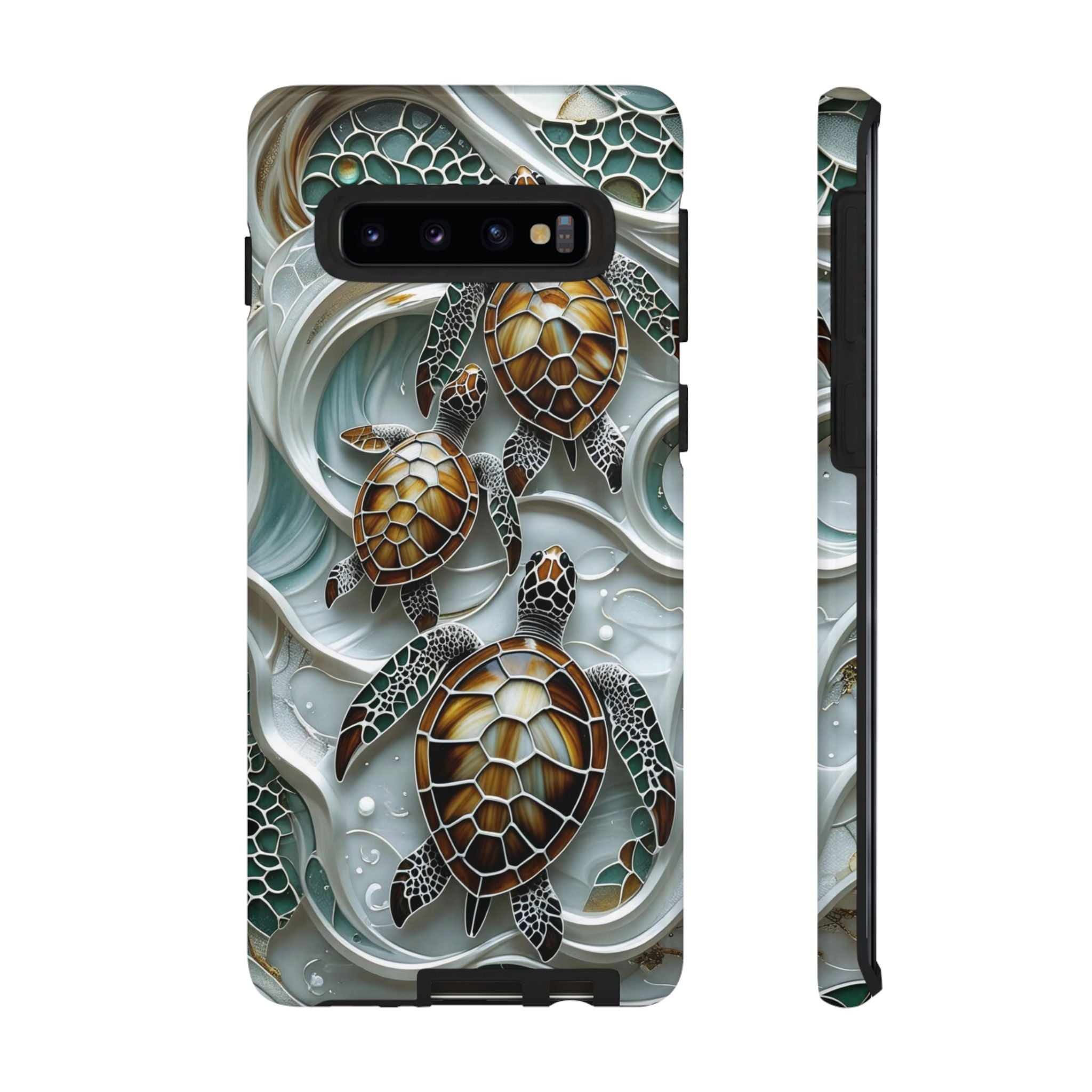 Sea Turtle Samsung Galaxy Case — Ocean Waves Protective Cover
