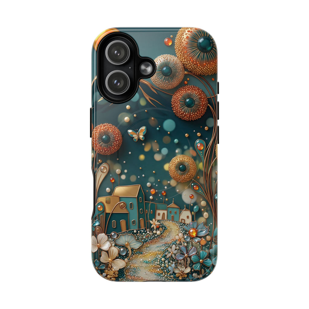 Floral Fantasy MagSafe iPhone Case | Dreamy Cottage Garden Design