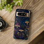 Mushroom Google Pixel Phone Case | Midnight Forest Phone Case