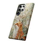 Fox Samsung Galaxy Phone Case | Woodland Fox Art Cover