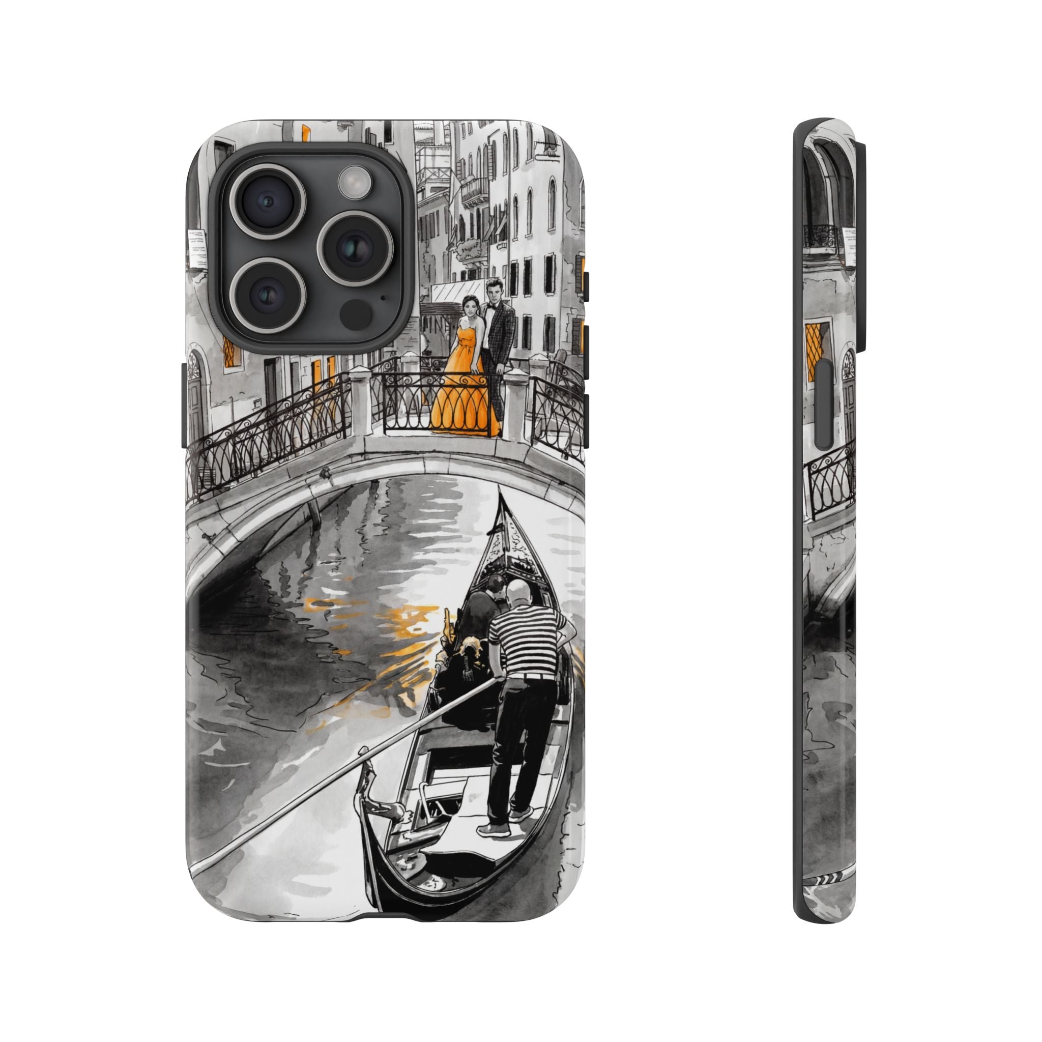 Venice Gondola iPhone Case | Romantic Canal Scene Protective Case