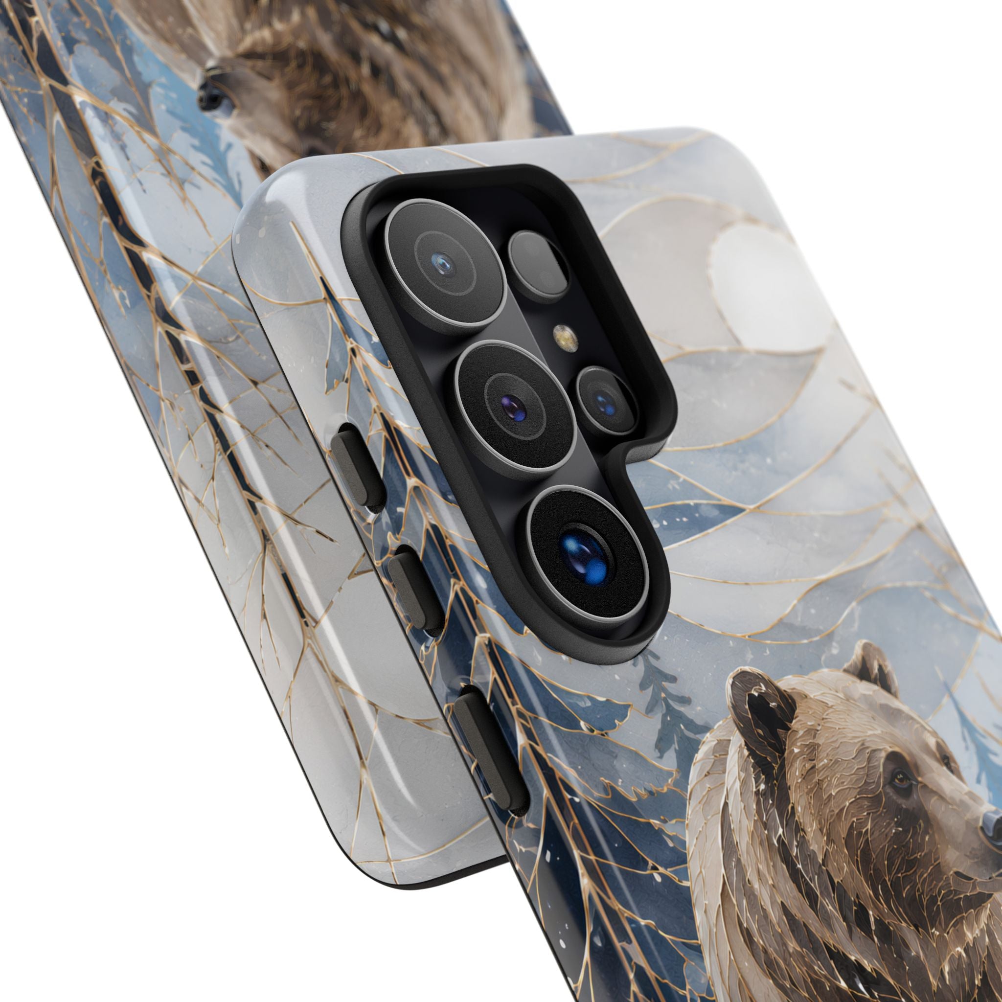 Grizzly Bear Samsung Galaxy Phone Case | Winter Wildlife Phone Case