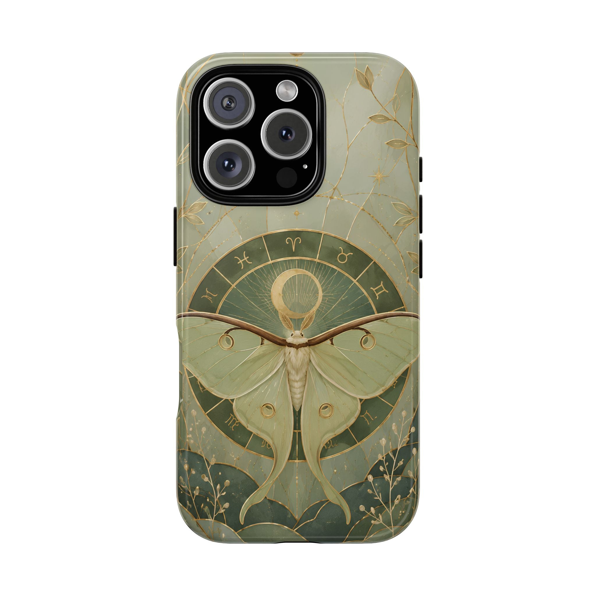 Luna Moth iPhone Case | Celestial Moth iPhone Case