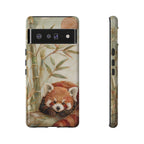 Red Panda Google Pixel Phone Case | Bamboo Forest Phone Case