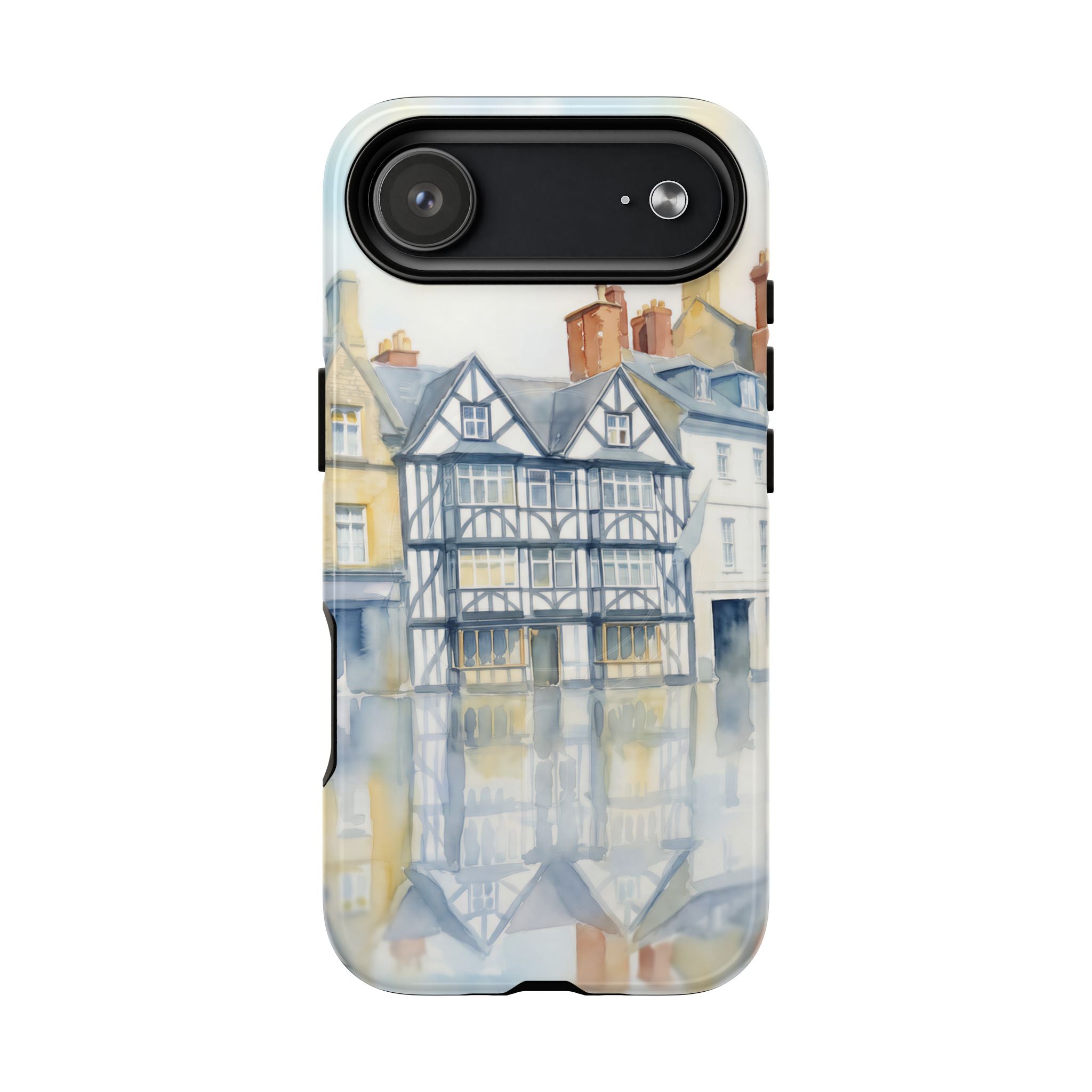 English Tudor Building Aesthetic MagSafe iPhone Case