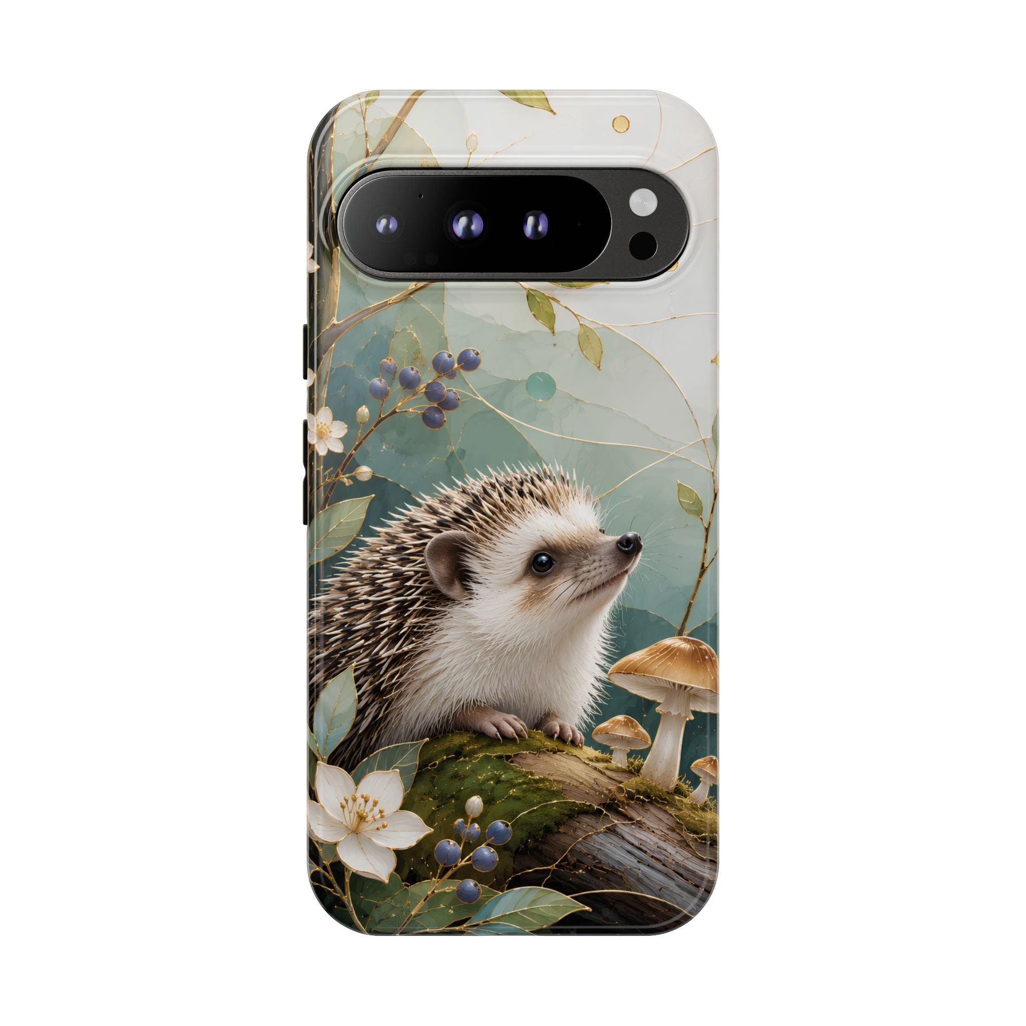 Hedgehog Google Pixel Phone Case | Woodland Phone Case