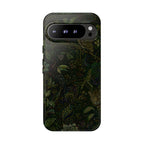 Dark Botanical Tough Google Pixel Phone Case | Moody Forest Owl Cover