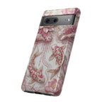 Koi Lotus Tough Case — Pink Floral Fish Google Pixel Phone Cover