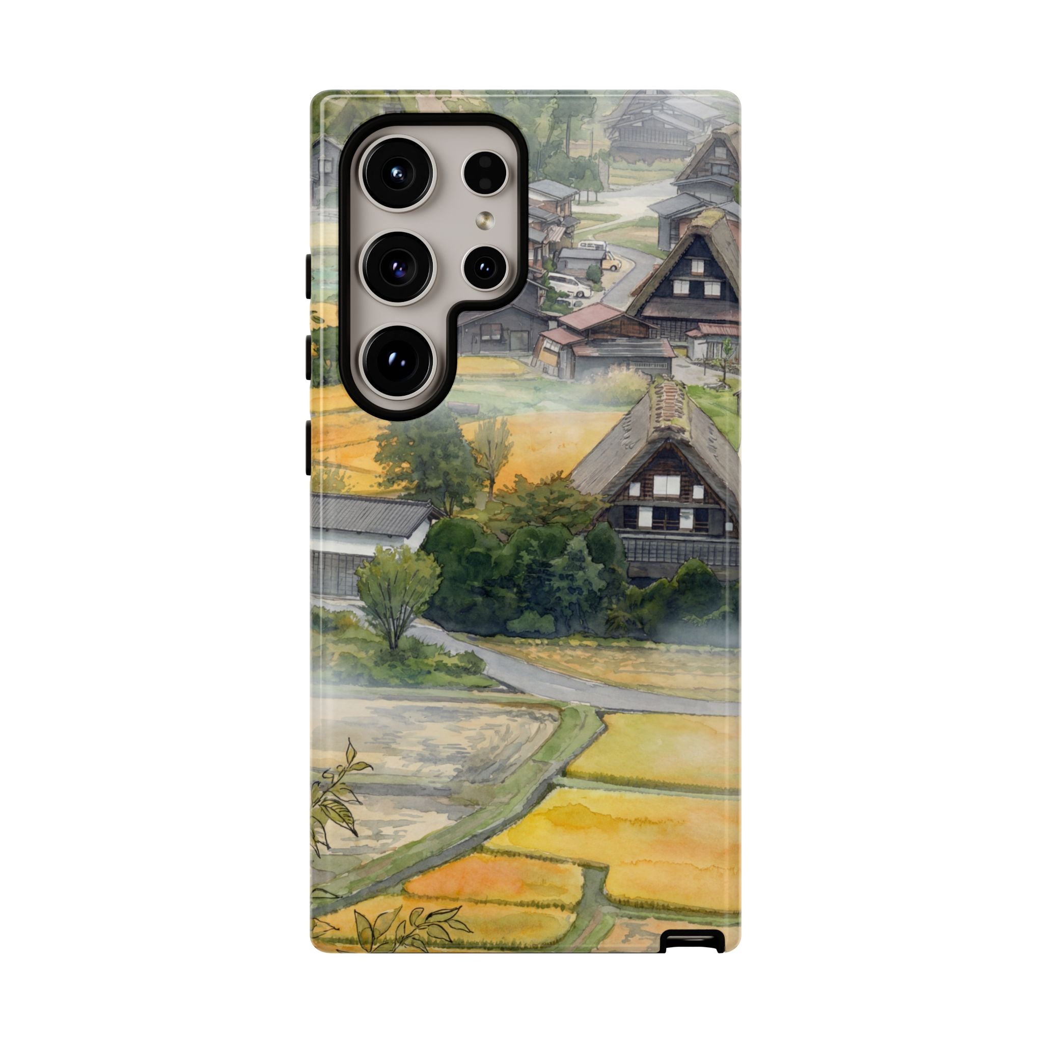 Shirakawa Whisper | Japan Watercolour Samsung Galaxy Phone Case