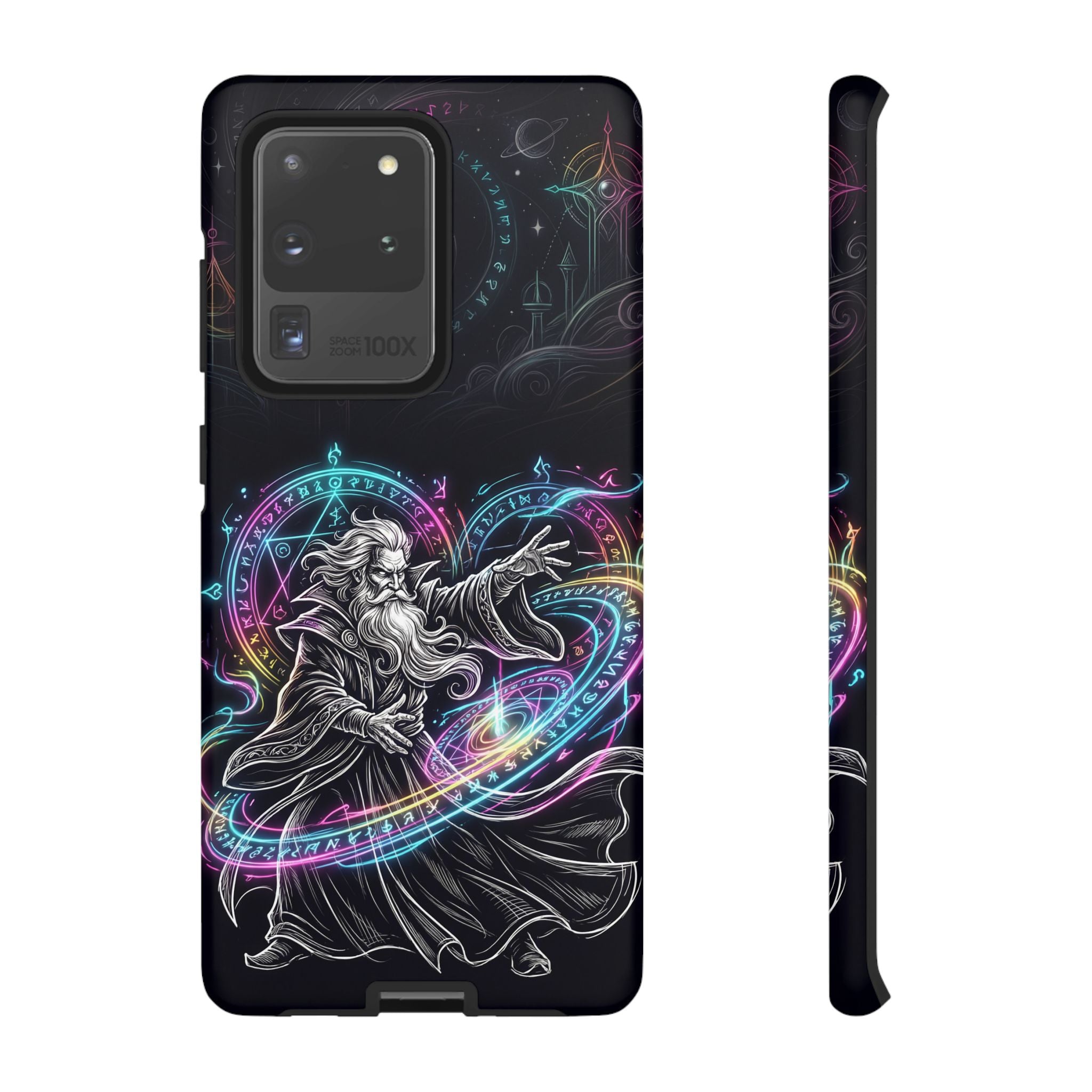 Neon Spell Art Wizard Magic Samsung Galaxy Phone Case