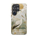 Heron Samsung Galaxy Phone Case | Coastal Bird Phone Case