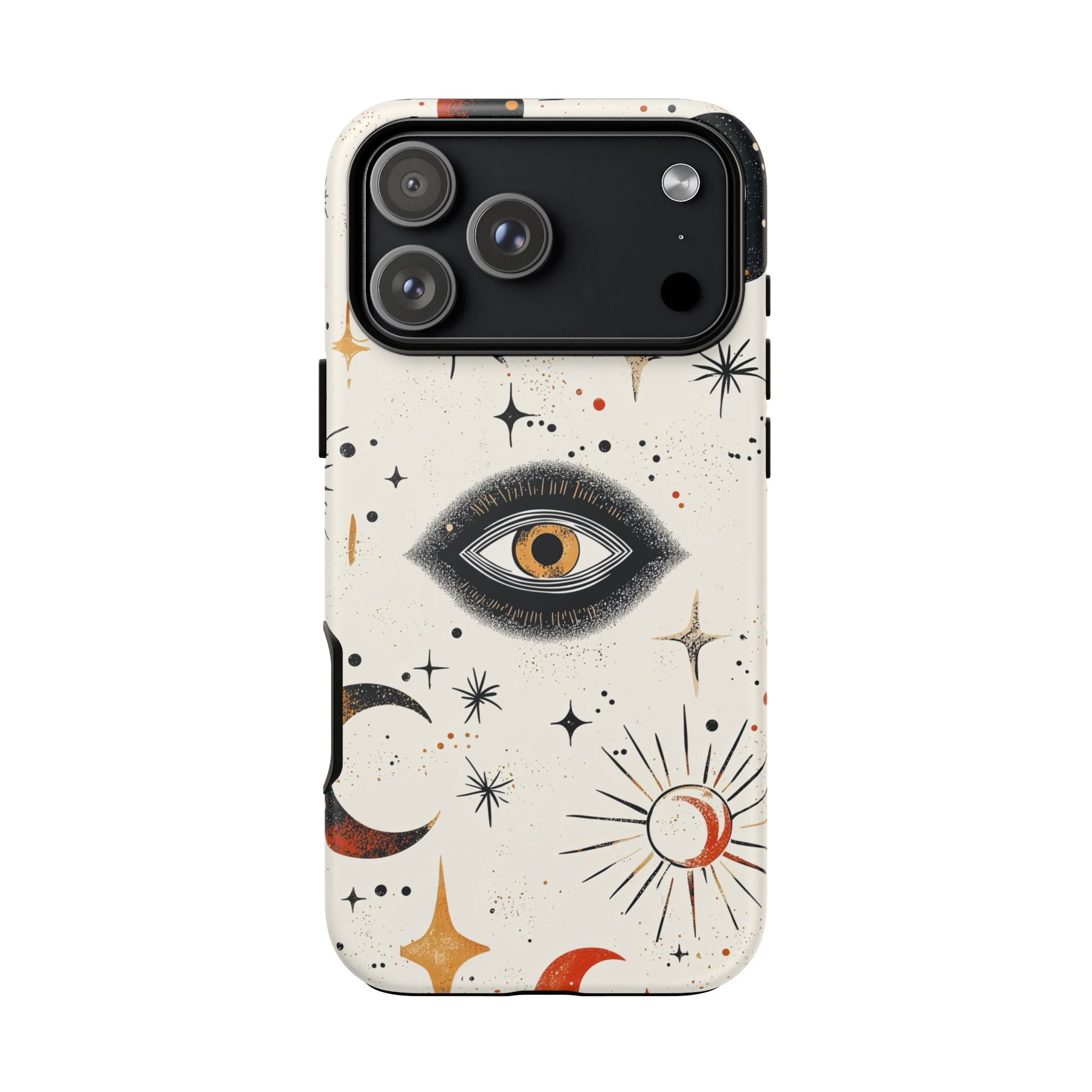 Mystic Eye iPhone Case | Celestial Moon & Star
