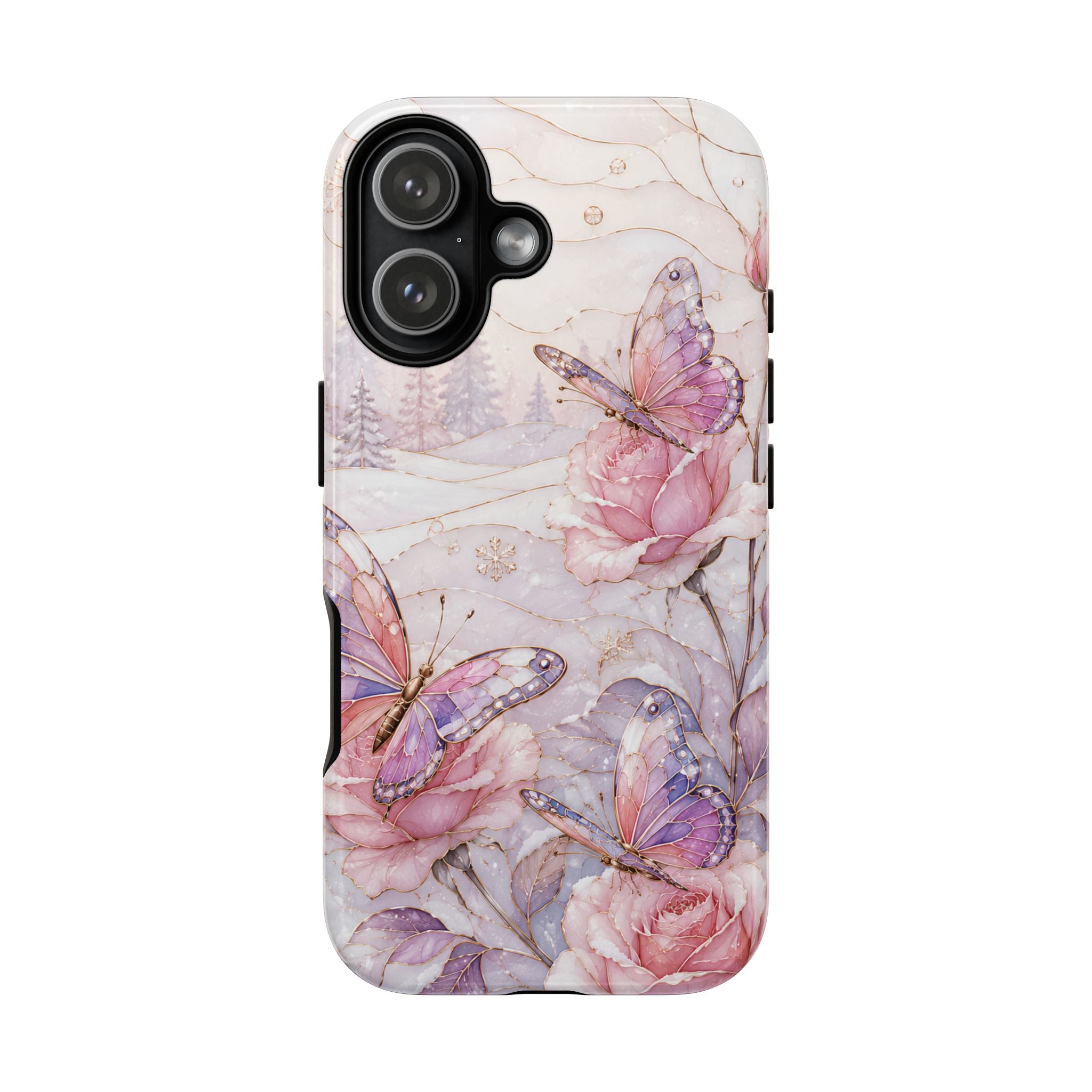 Butterfly Rose iPhone Case | Floral iPhone Case