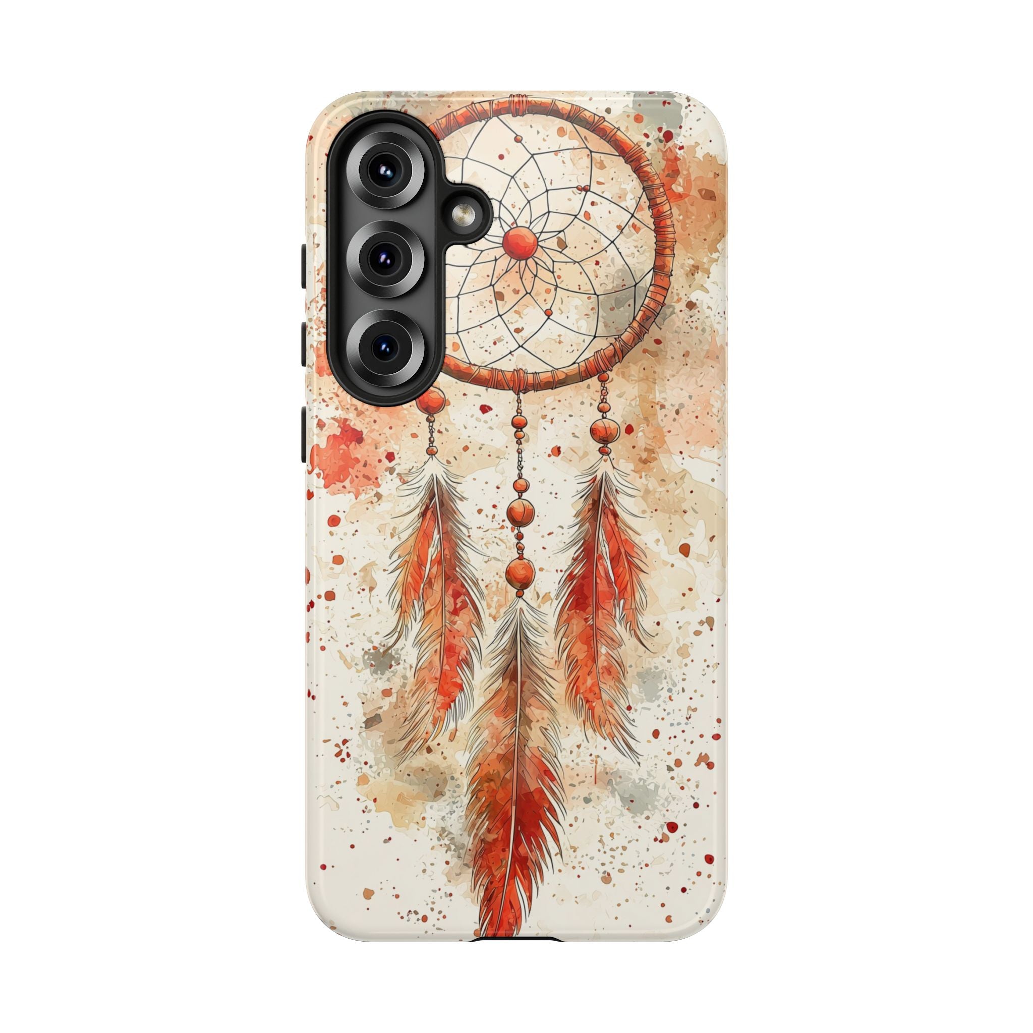 Dreamcatcher Tough Samsung Galaxy Case | Watercolour Feather