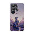 Celestial Fox Samsung Galaxy Phone Case | Moon Fox Phone Case