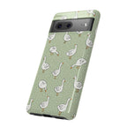Goose Google Pixel Phone Case | Cute White Goose Pattern Cover