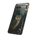 Owl Google Pixel Phone Case | Moonlit Forest Phone Case