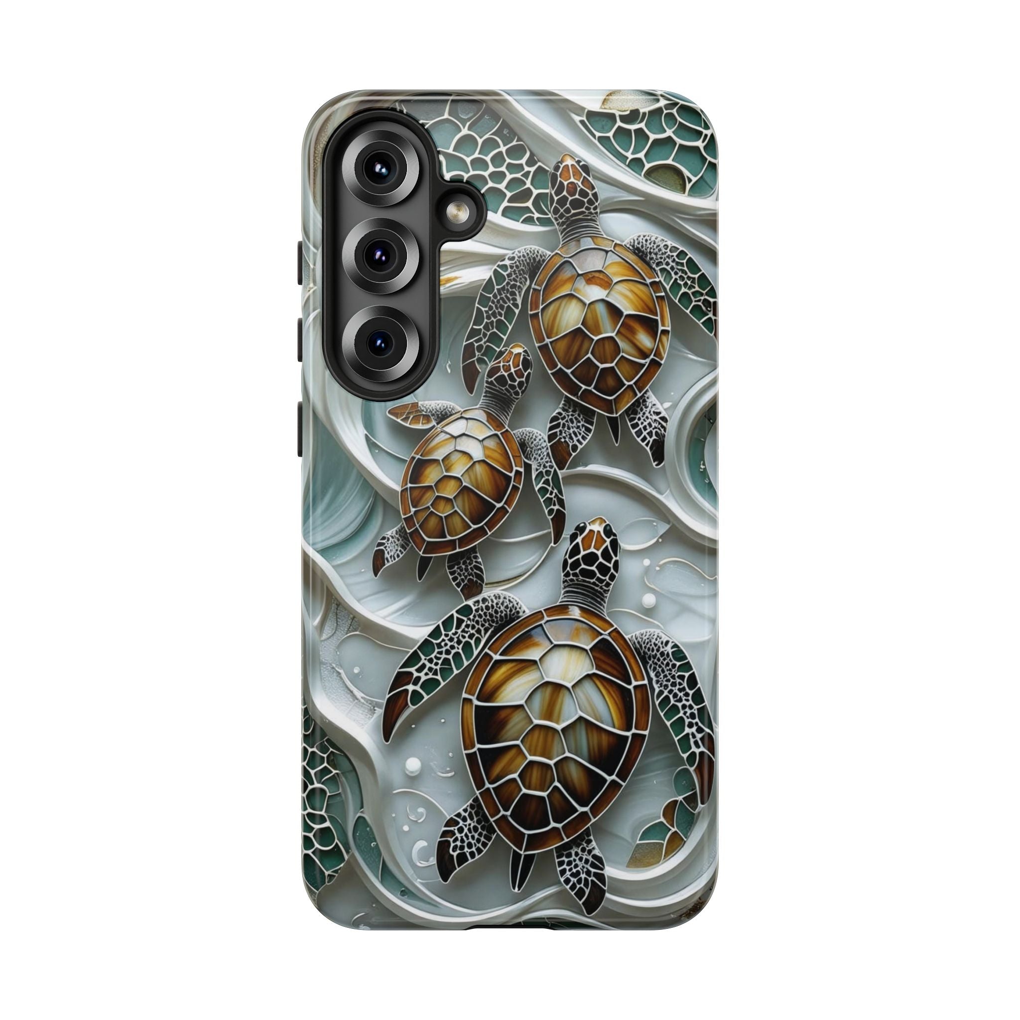 Sea Turtle Samsung Galaxy Case — Ocean Waves Protective Cover