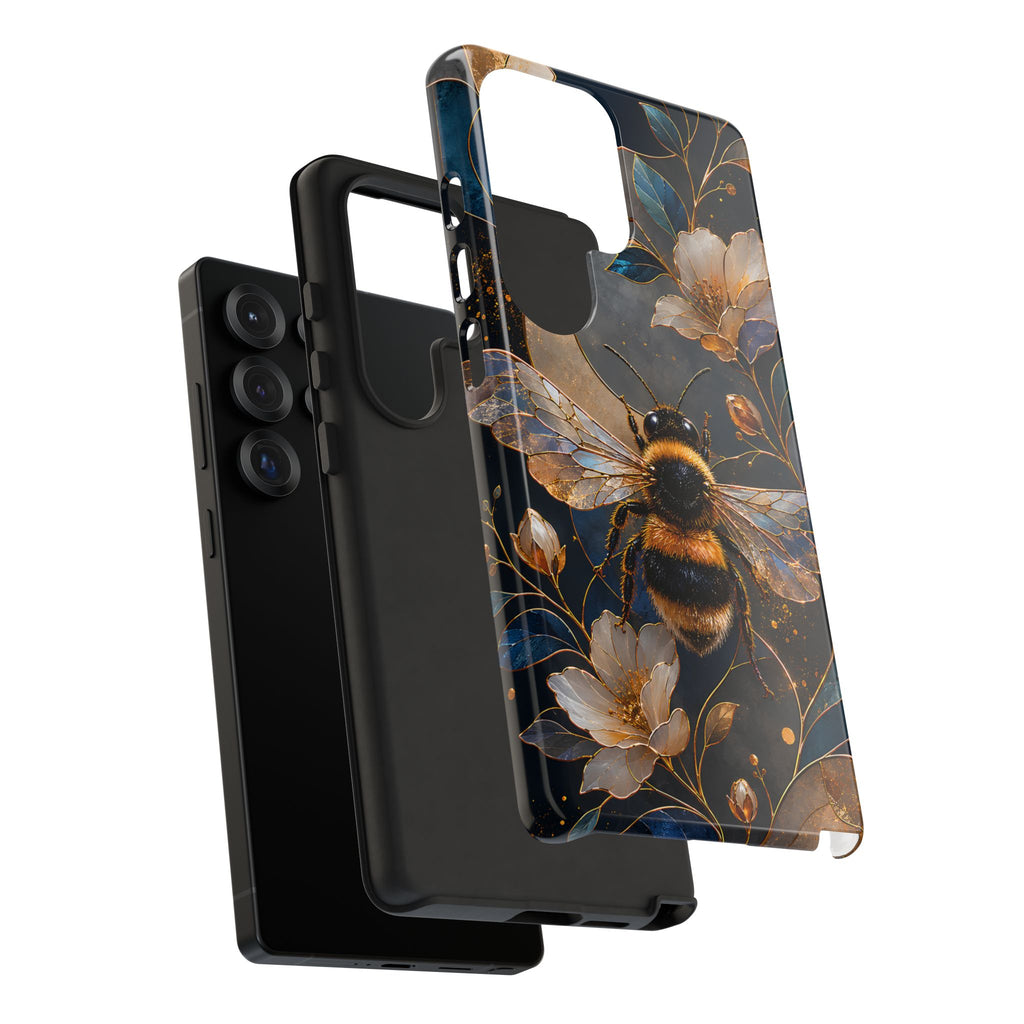Bumblebee Samsung Galaxy Phone Case | Moonlit Bee Art Cover
