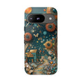 Whimsical Night Village Google Pixel Case