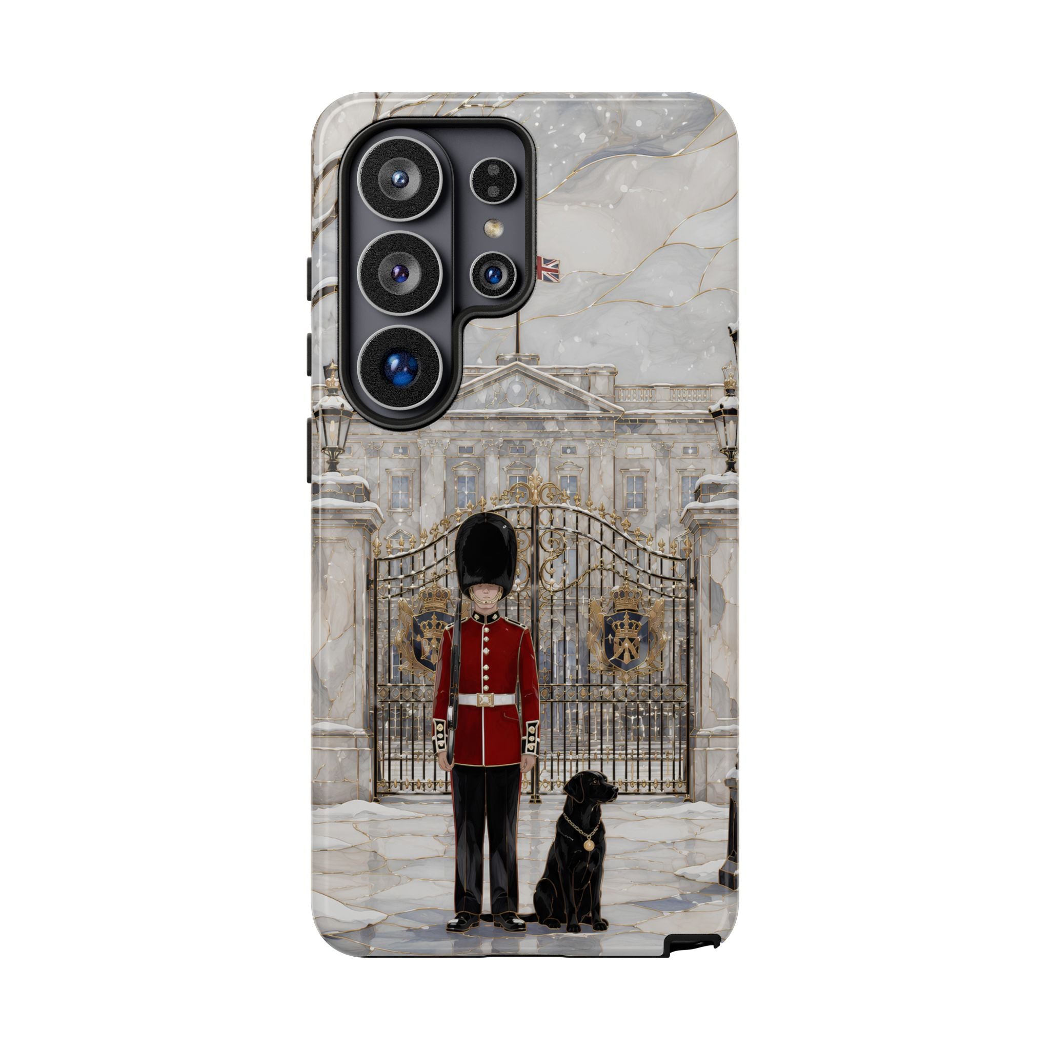 London Guard Samsung Galaxy Phone Case | Winter Palace Scene iPhone Case