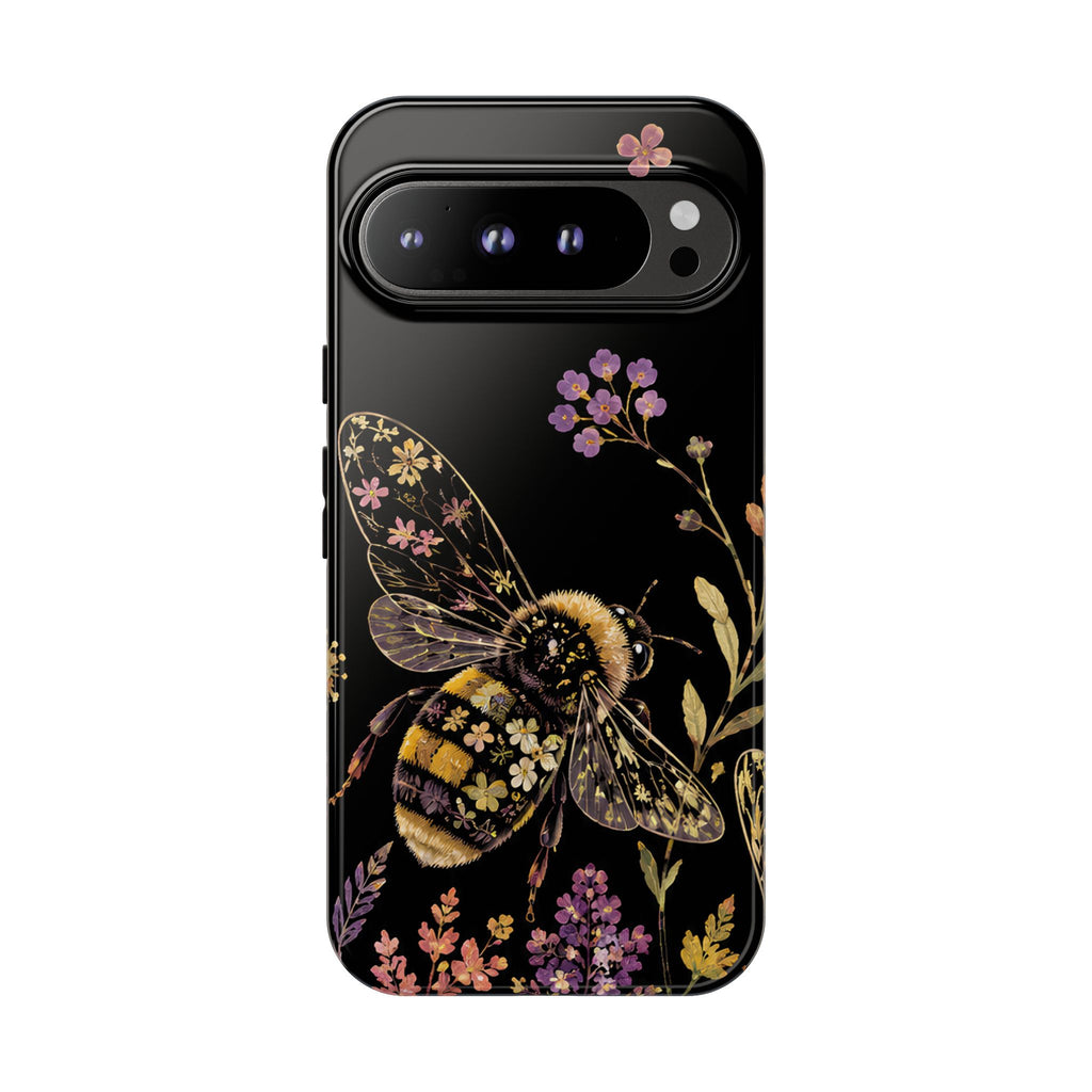 Vintage Bee Floral Google Pixel Phone Case