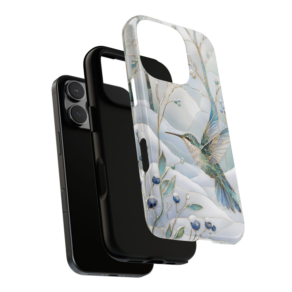 Hummingbird iPhone Case | Winter Bird iPhone Case