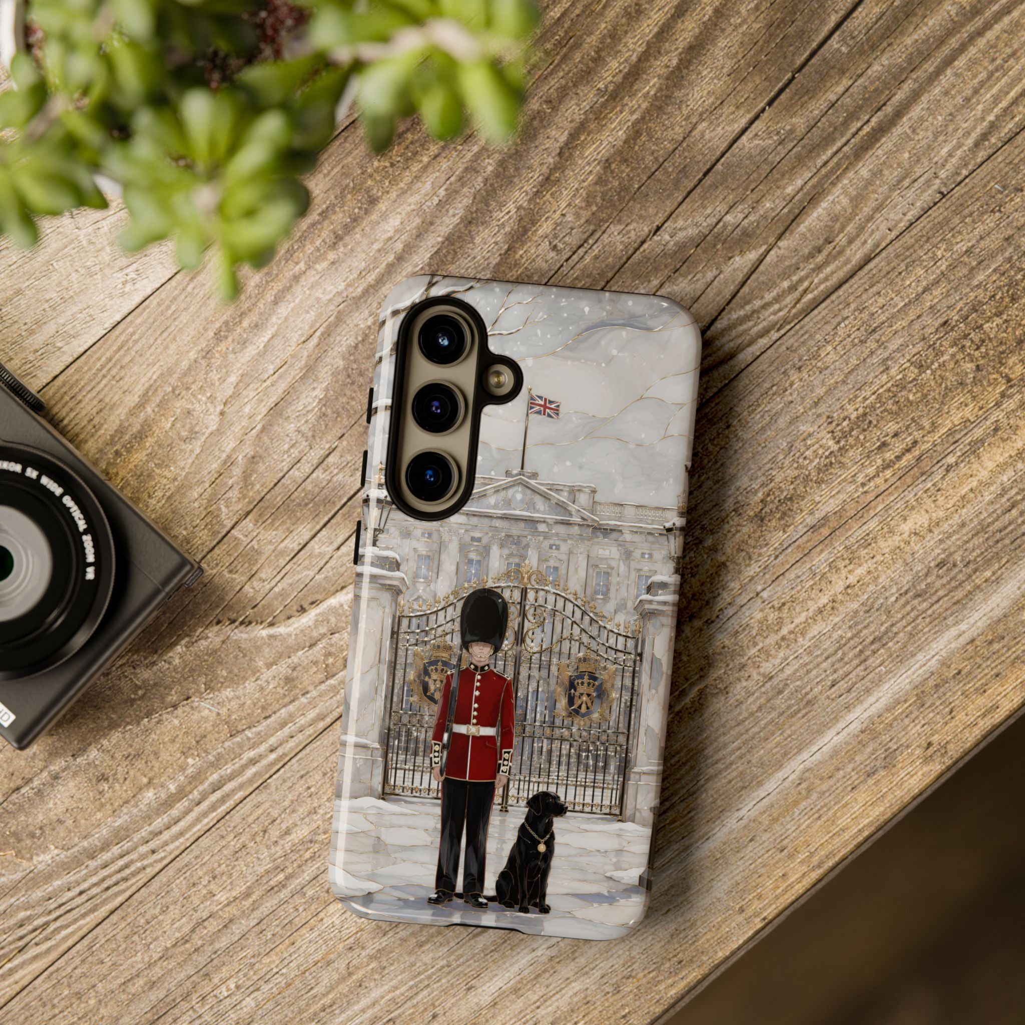 London Guard Samsung Galaxy Phone Case | Winter Palace Scene iPhone Case