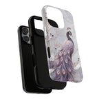 Peacock iPhone Case | Lavender Peacock iPhone Case