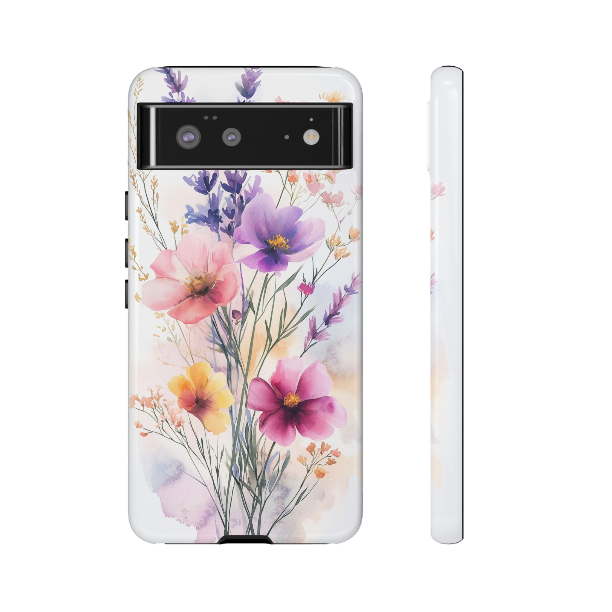 Floral Watercolour Google Pixel Case | Pastel Bouquet