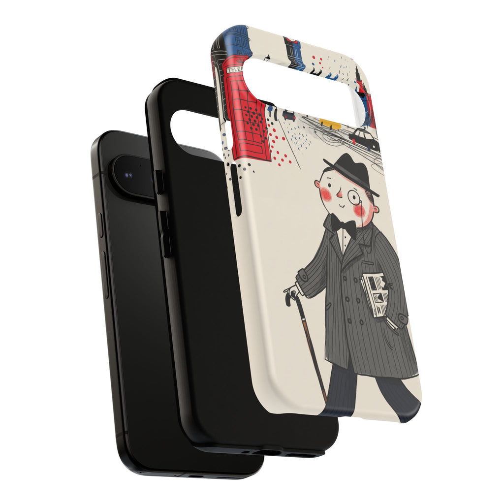 Detective in London Google Pixel Phone Case