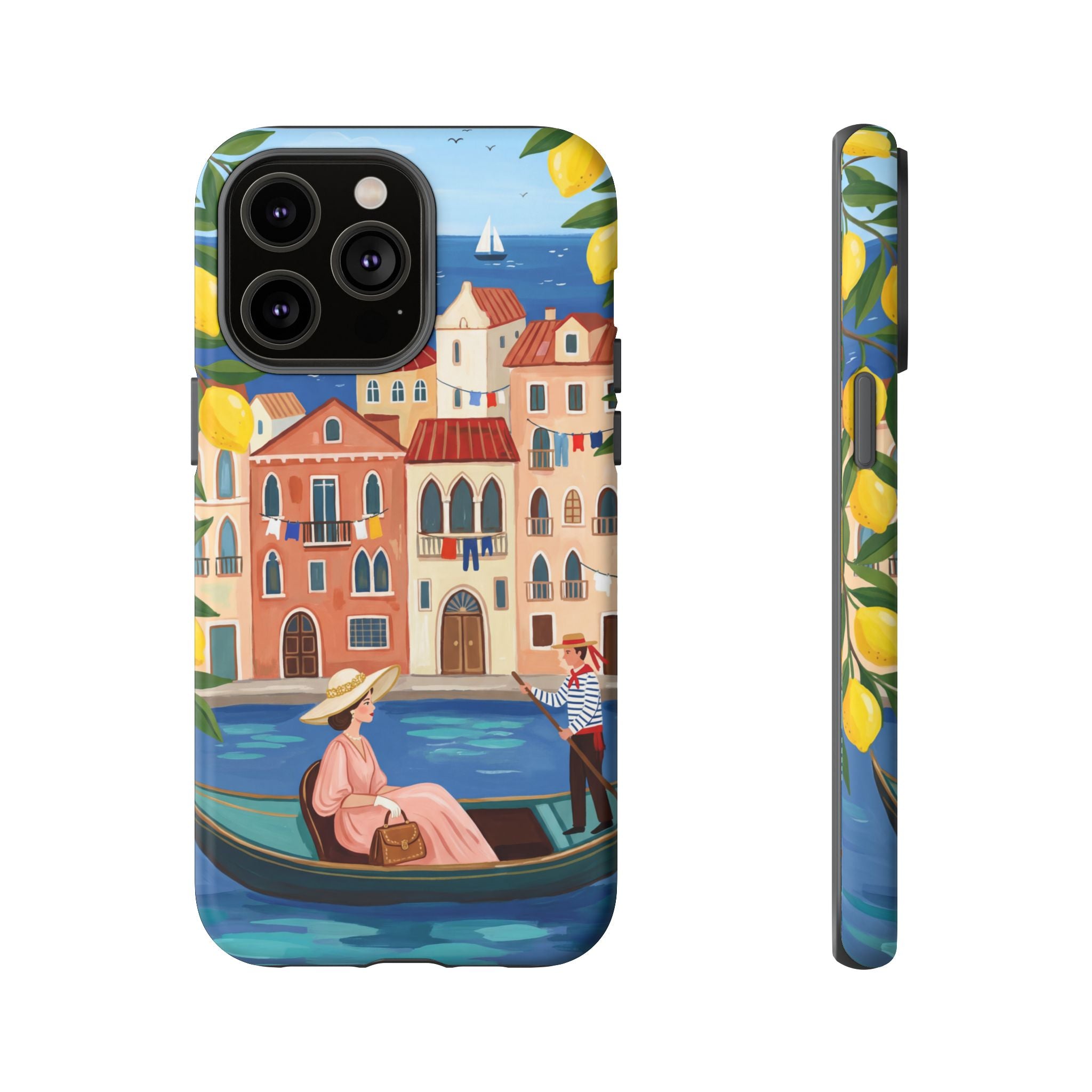 Venetian Gondola iPhone Case | Lemon Coast Waterfront Travel