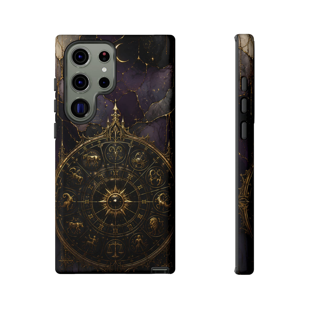 Astrology Wheel Samsung Galaxy Phone Case | Vintage Zodiac Phone Case