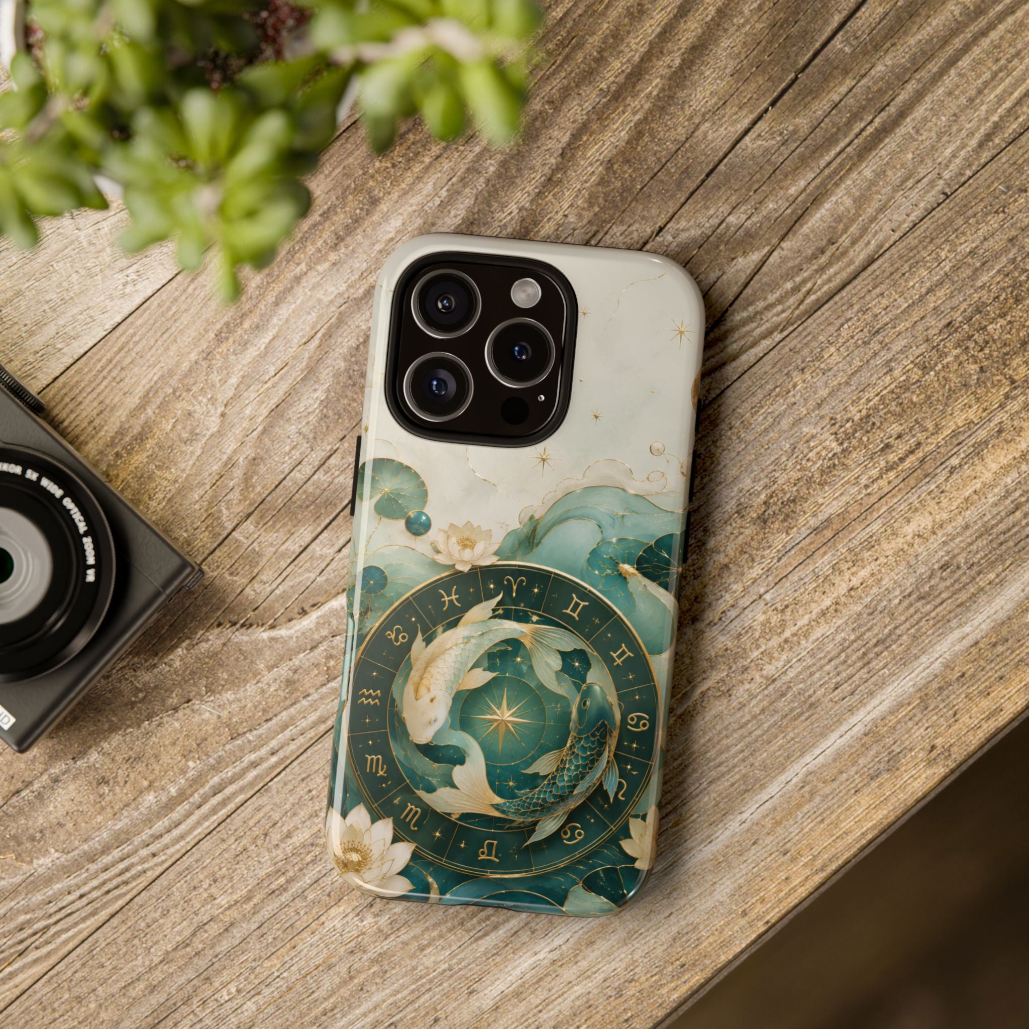 Koi Zodiac iPhone Case | Celestial Koi iPhone Case