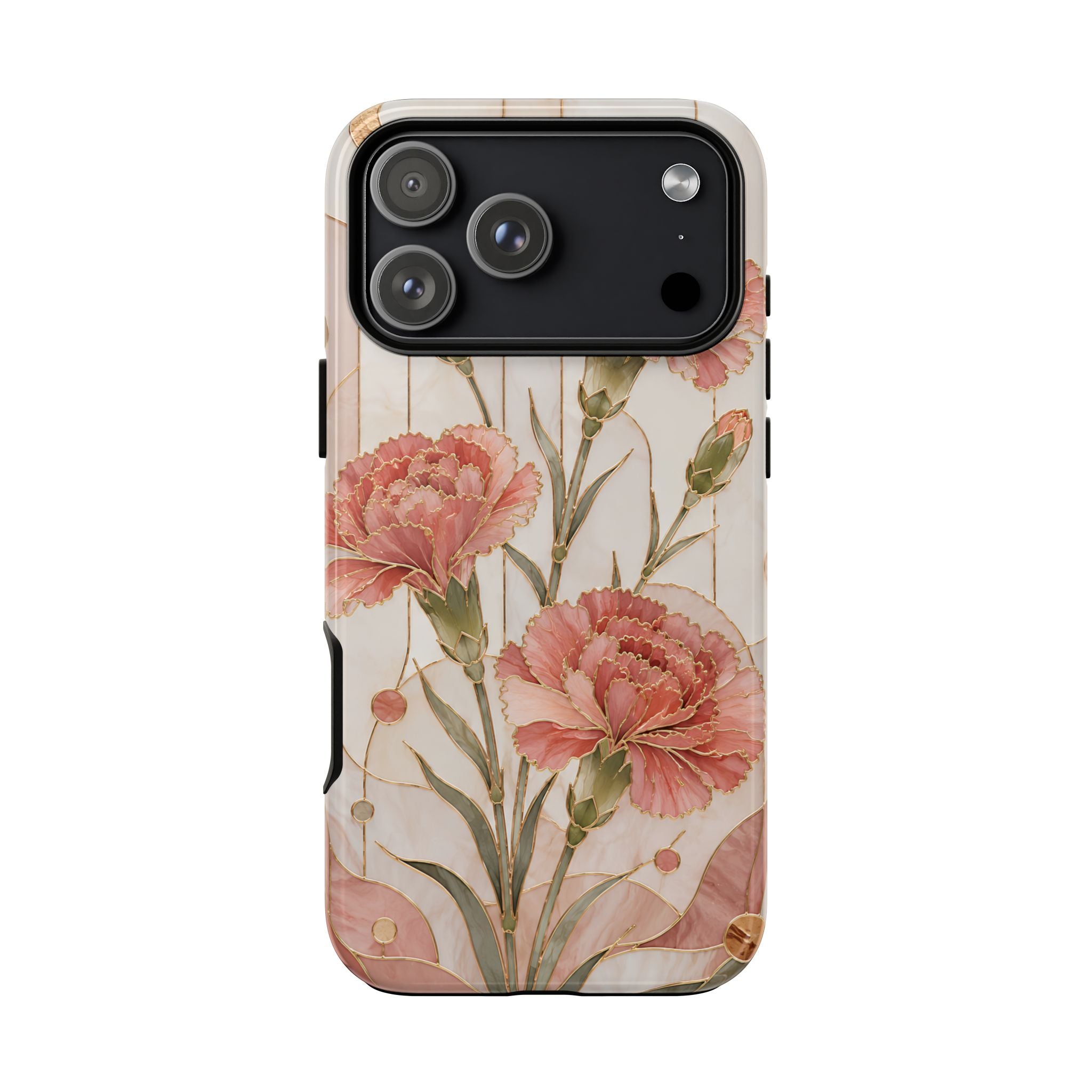 Carnation iPhone Case | Pink Floral iPhone Case