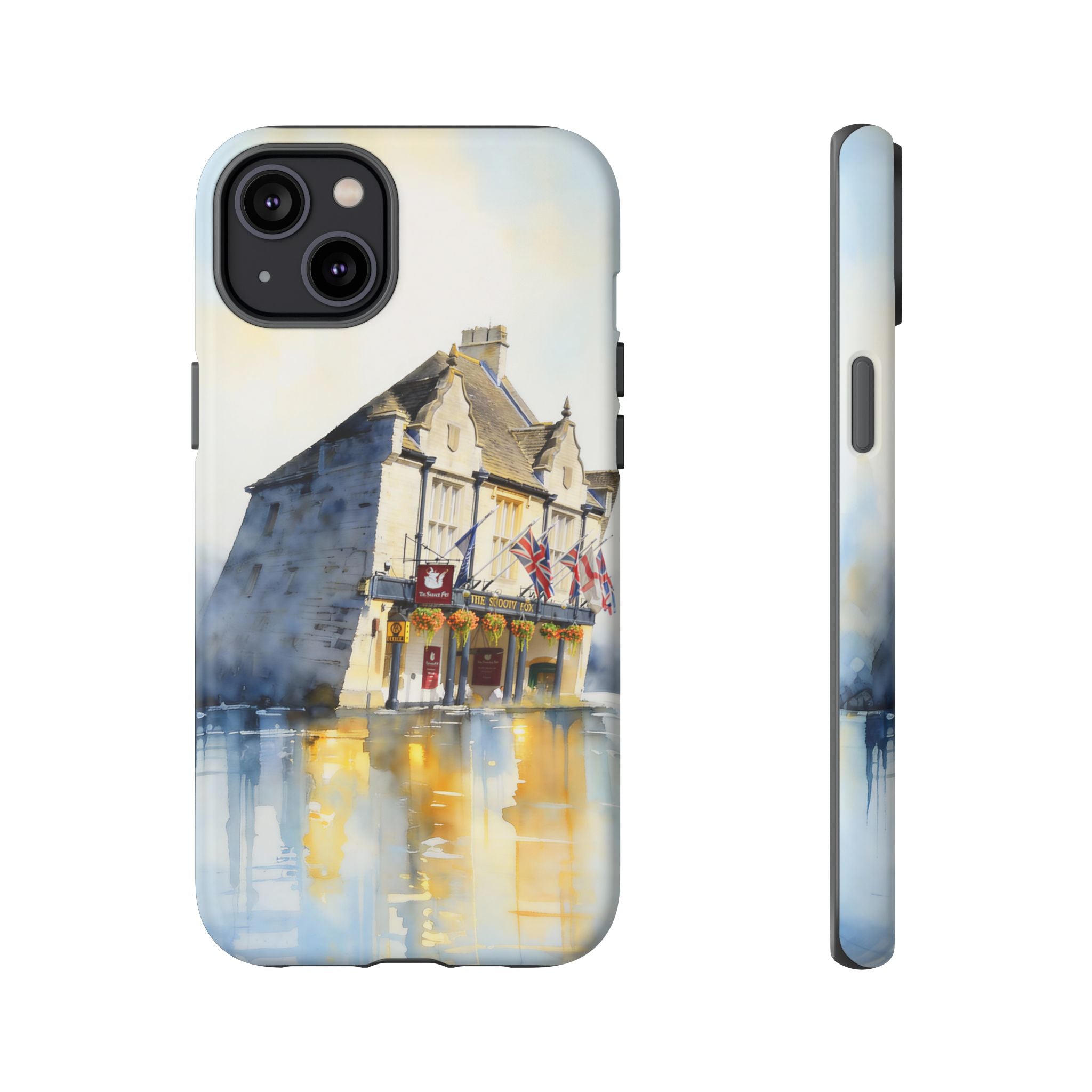 English Village Hotel Aesthetic iPhone Case