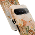 Chipmunk Google Pixel Phone Case | Stained Glass Woodland Animal Case